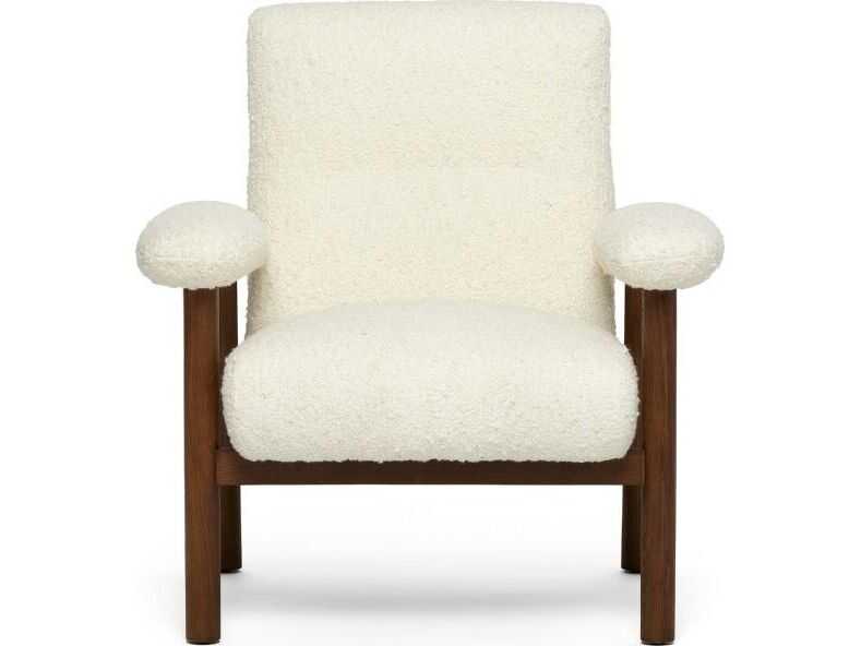Interlude Home Nolan Cream Accent Chair