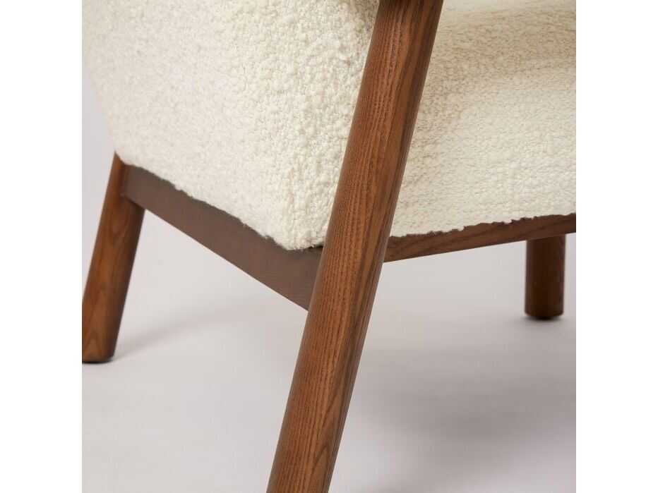 Interlude Home Nolan Cream Accent Chair