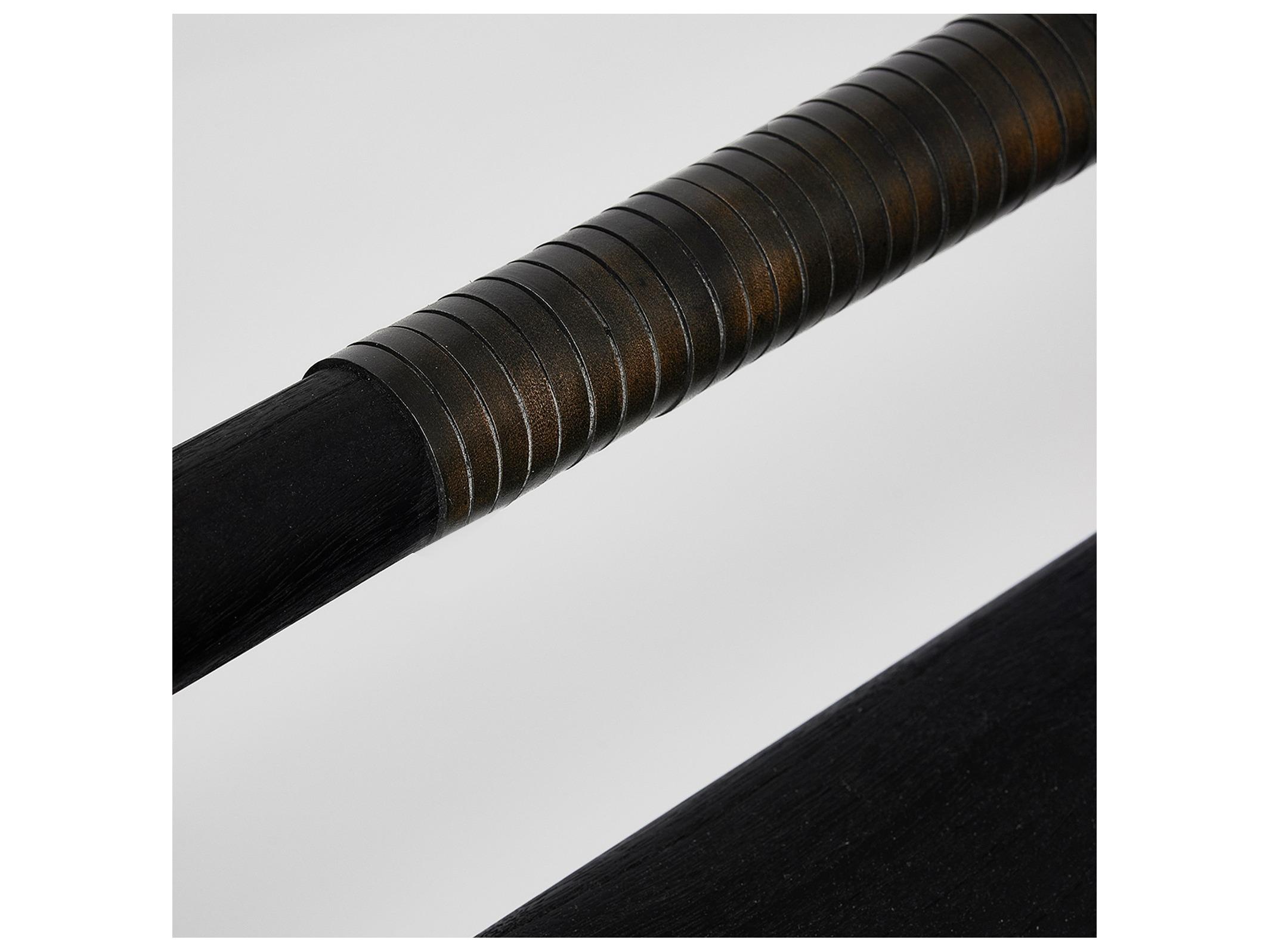 Interlude Home Madeira Matte Black Accent Bench