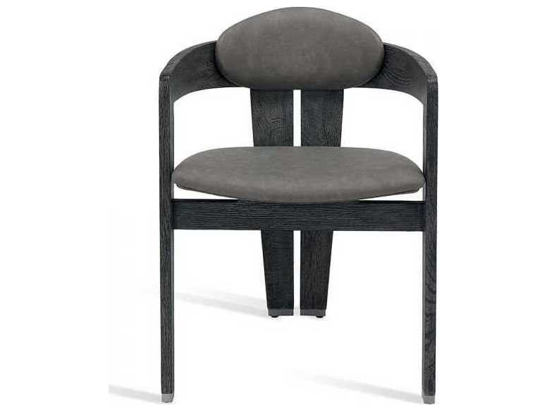 Interlude Home Gray Arm Dining Chair