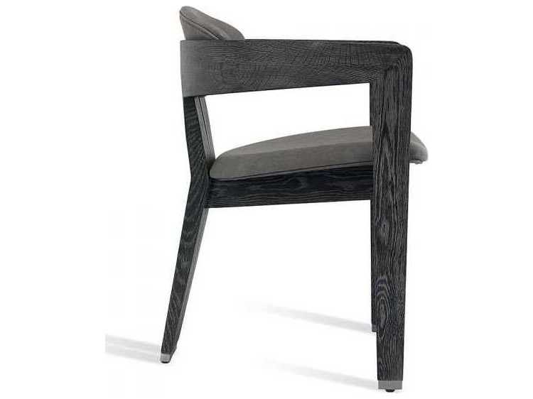 Interlude Home Gray Arm Dining Chair