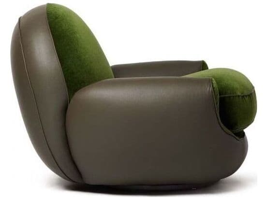 Interlude Home Laurent Velvet Accent Chair