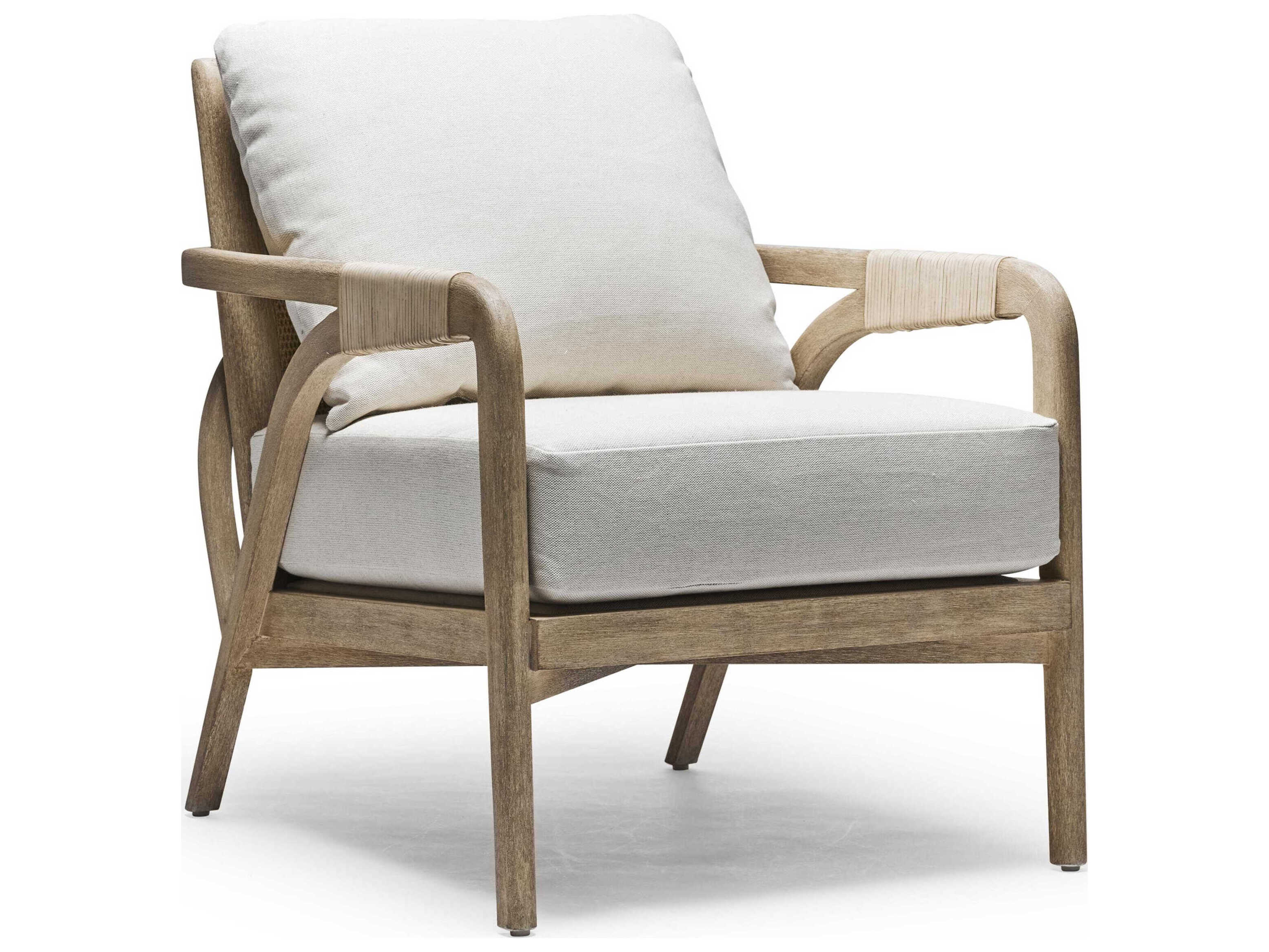 Interlude Home Delray Beige Fabric Accent Chair