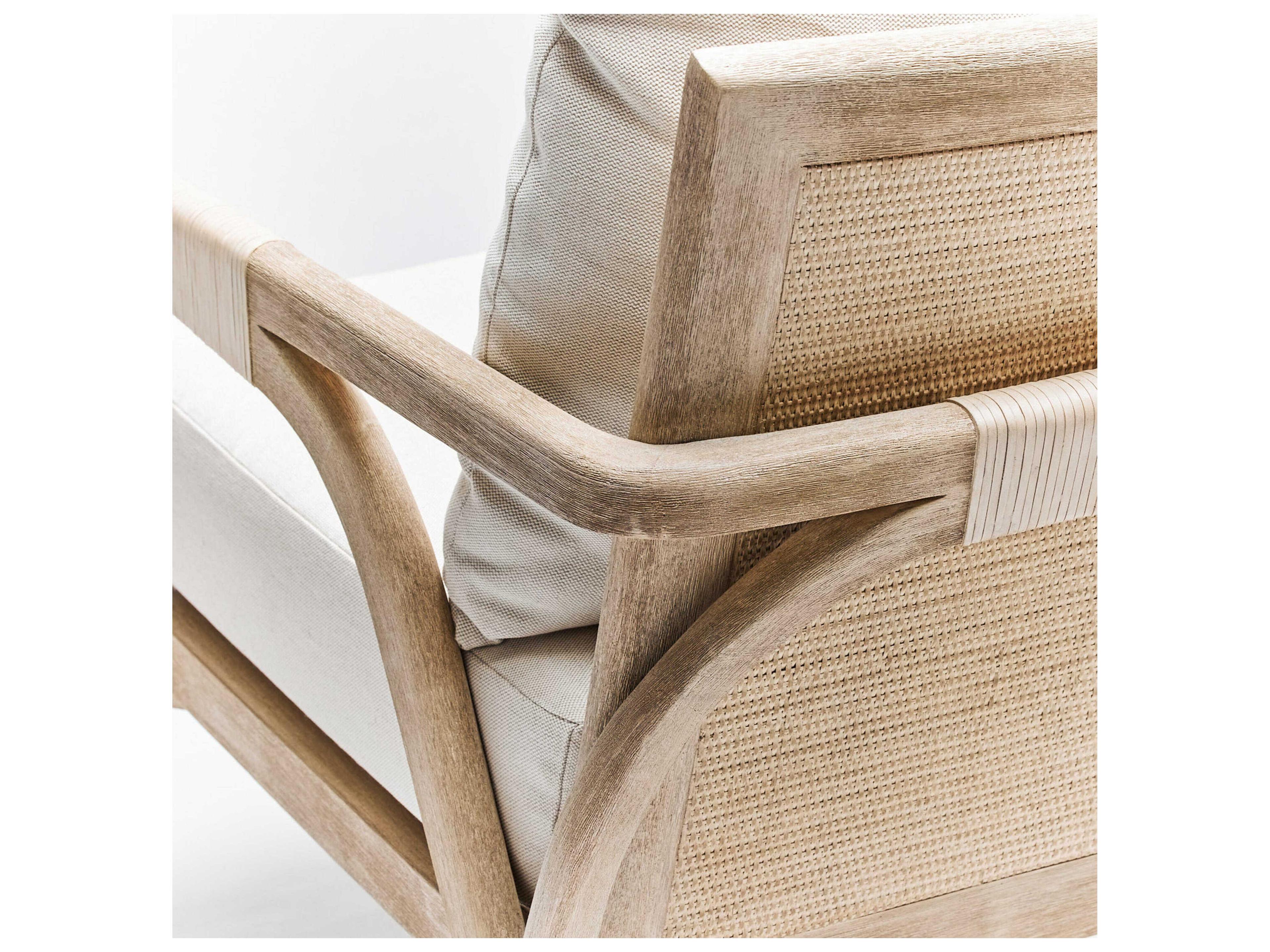 Interlude Home Delray Beige Fabric Accent Chair