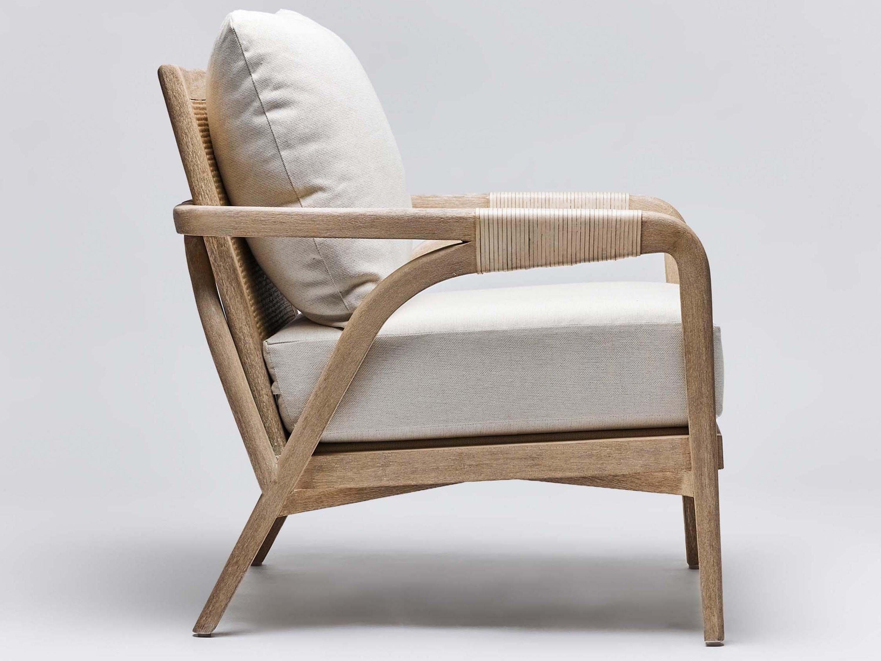 Interlude Home Delray Beige Fabric Accent Chair