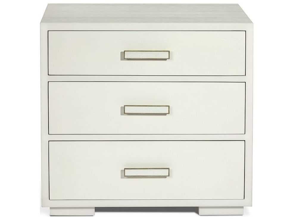 Interlude Home Portia 3-Drawers Chest Nightstand