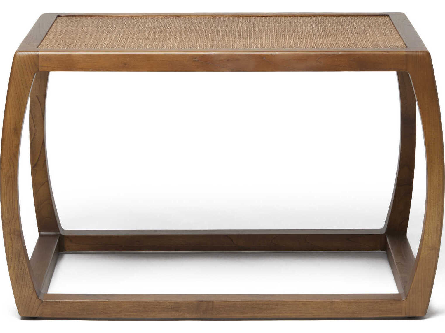 Interlude Home Wandsworth Rectangular Wood Pecan End Table
