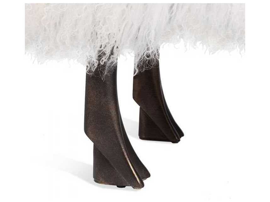 Interlude Home Antique Bronze/ Ivory Sculpture