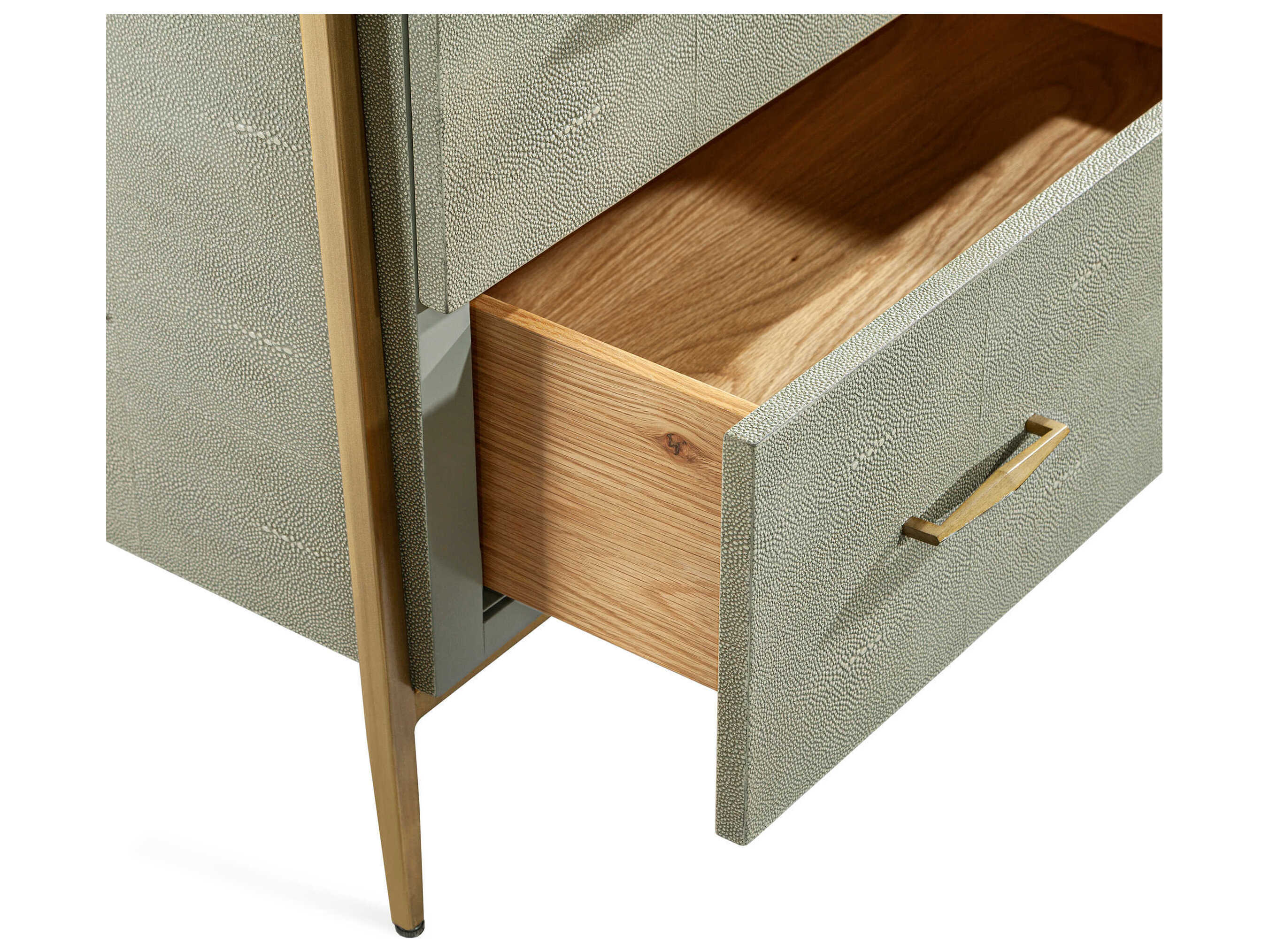 Interlude Home Morand 6-Drawers Gray Double Dresser