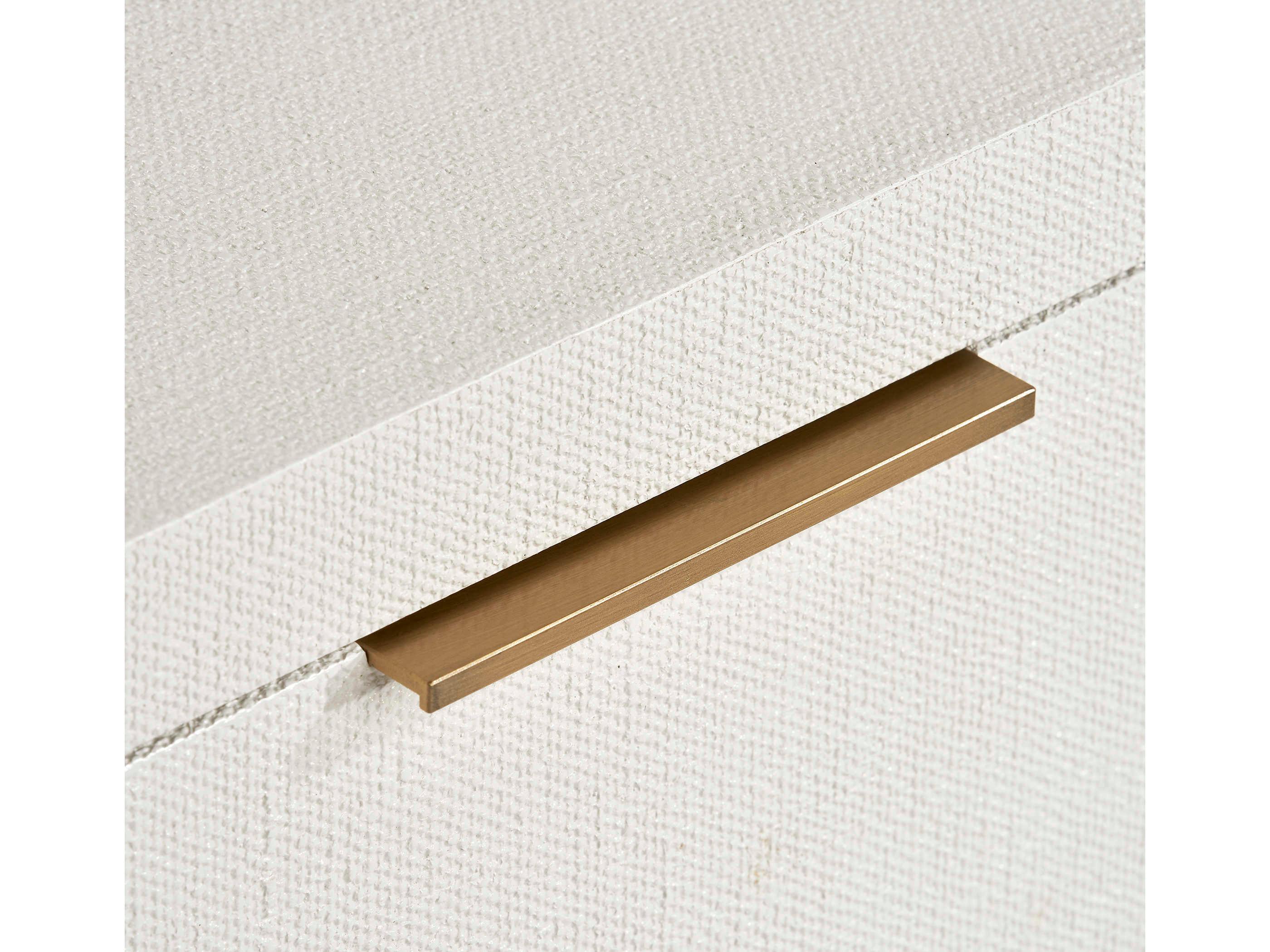 Interlude Home Montaigne 1-Drawer Gold Chest Nightstand