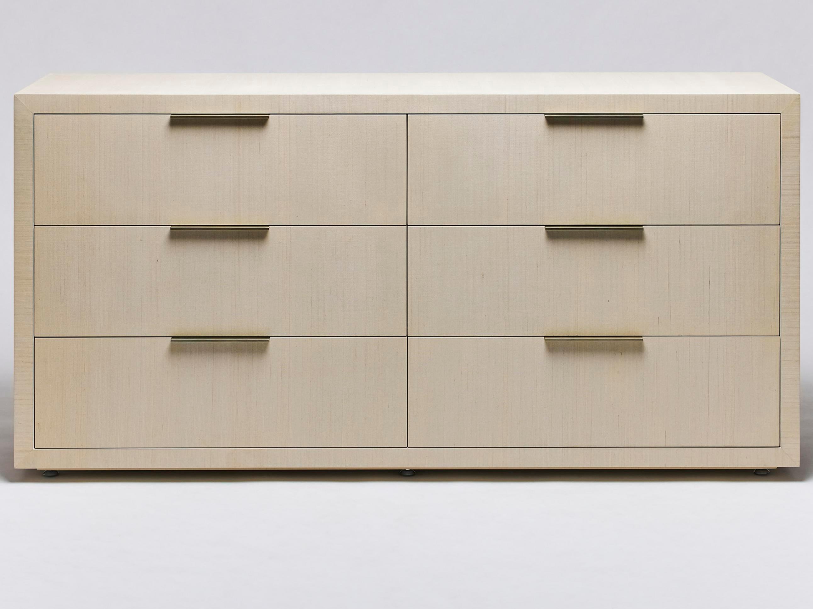 Interlude Home Montaigne 6-Drawers Beige Double Dresser