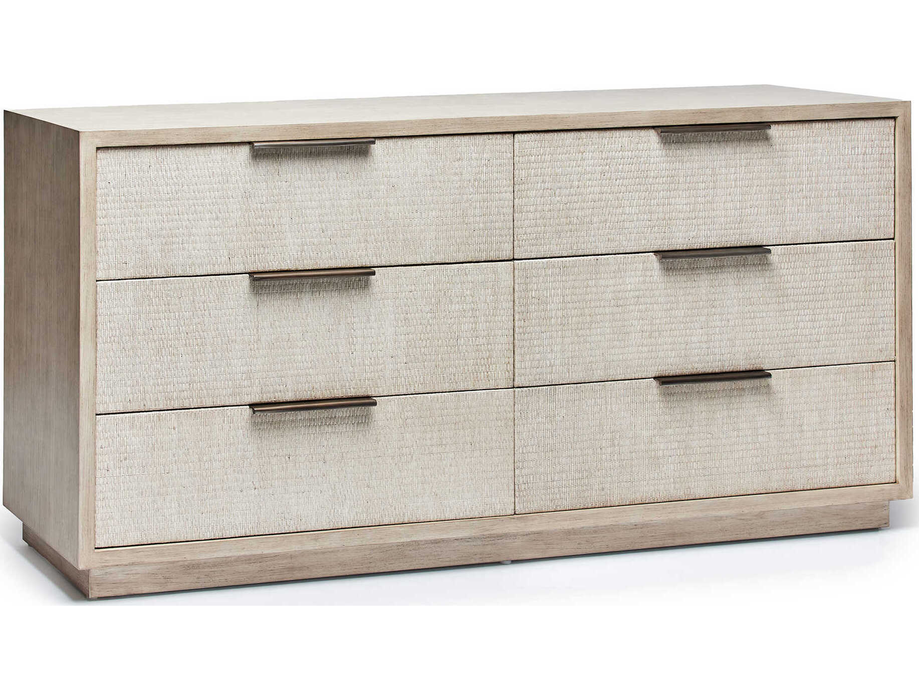Interlude Home Harperly 6-Drawers Beige Double Dresser