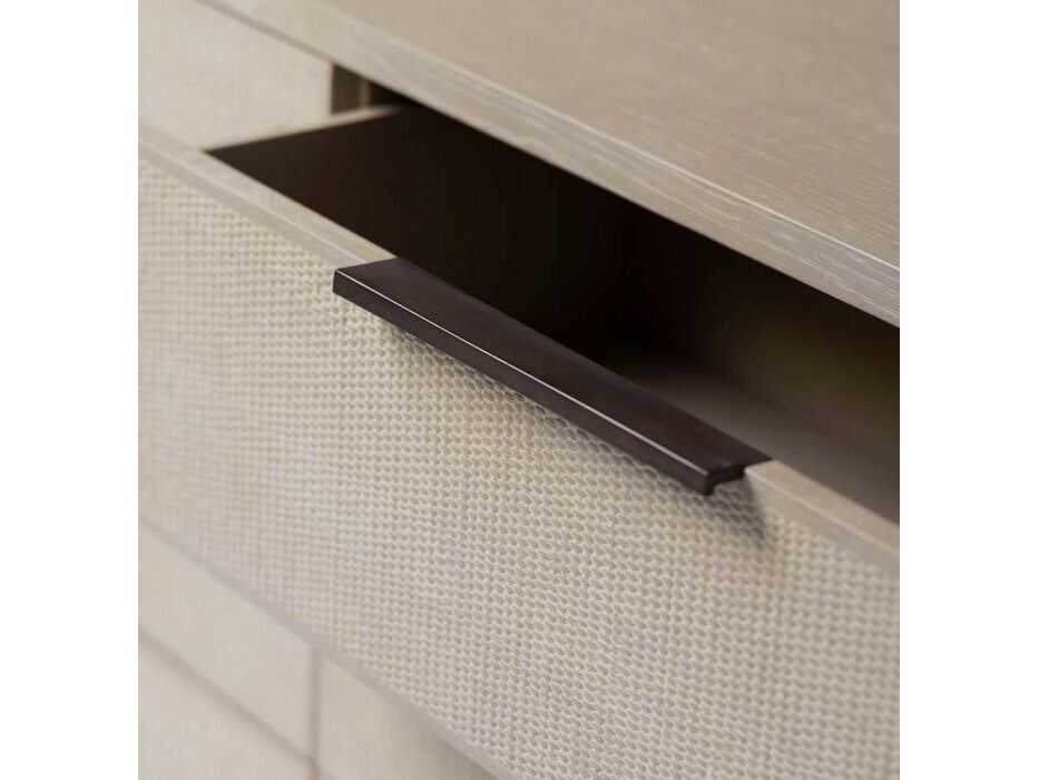 Interlude Home Holmes 6-Drawers Brown Oak Wood Double Dresser