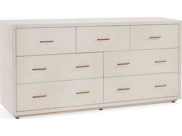 Interlude Home Livia 7-Drawers Beige Double Dresser