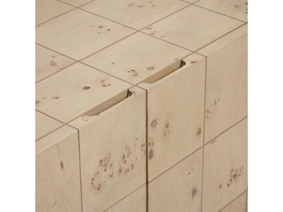 Interlude Home Raphael 72" Washed Taupe Media Console