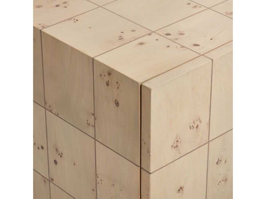 Interlude Home Raphael 72" Washed Taupe Media Console