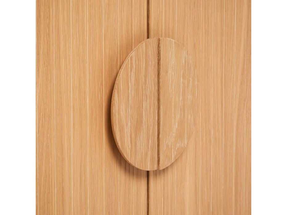 Interlude Home Thorne 84" Saddle Honey Antique Brass Media Console