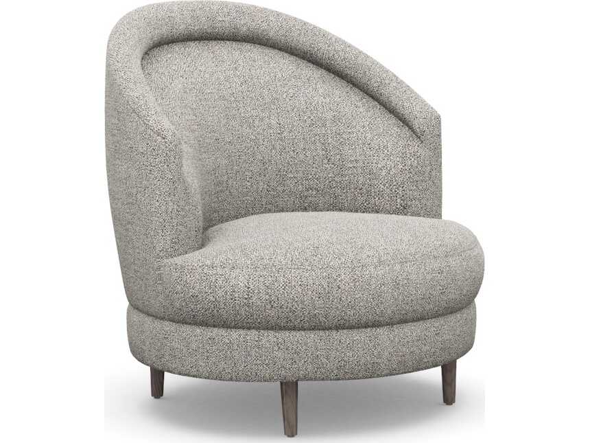 Interlude Home Capri Gray Accent Chair