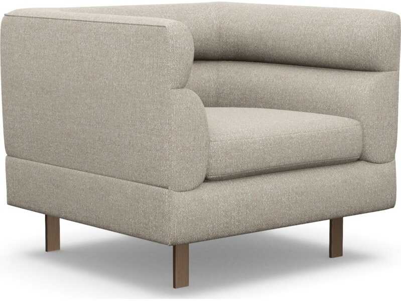 Interlude Home Ornette Beige Accent Chair