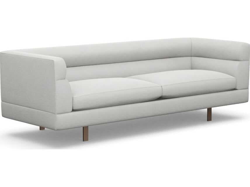 Interlude Home Ornette Fresco Bronze Gray Upholstered Sofa