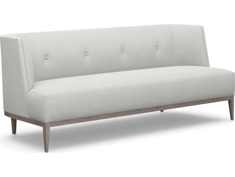 Interlude Home Chloe Fresco Icy Grey Upholstered Sofa