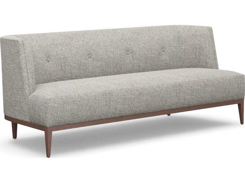 Interlude Home Chloe Rock Dark Grey Upholstered Sofa