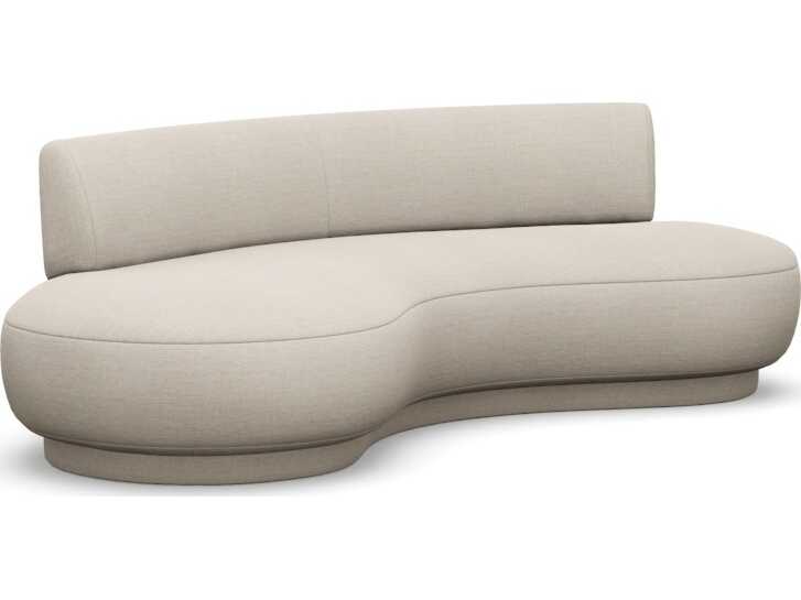 Interlude Home Nuage Bluff Beige Upholstered Sofa