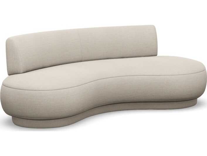 Interlude Home Nuage Bluff Beige Upholstered Sofa