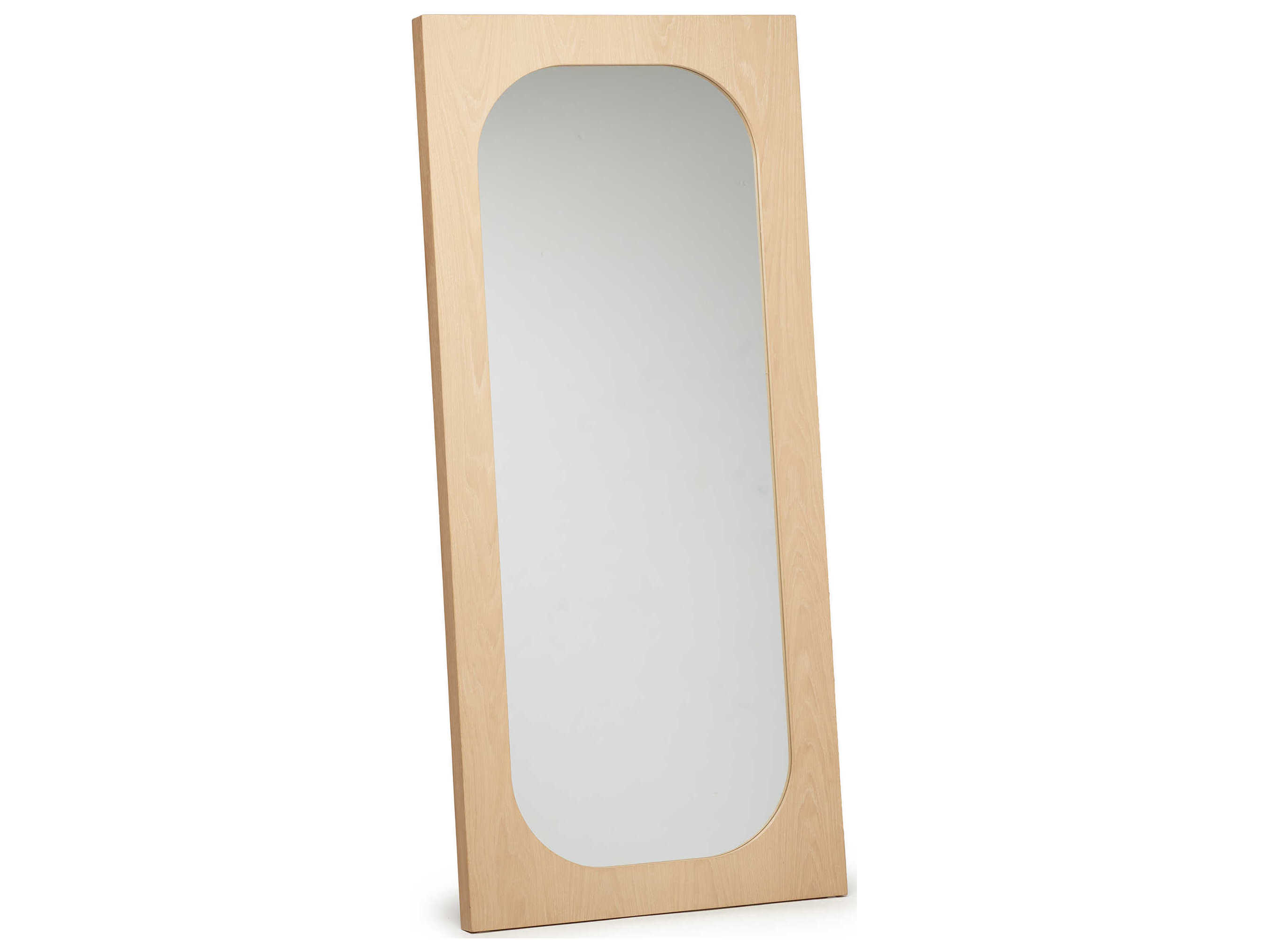 Interlude Home Mila Saddle Mirror Floor Rectangular