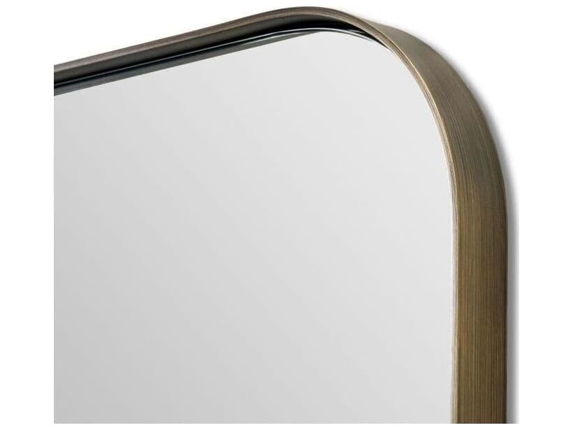 Interlude Home Aalina Antique Bronze Wall Mirror Rectangular