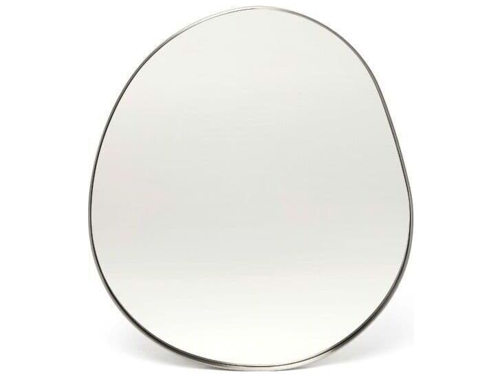 Interlude Home Aalina Brushed Nickel Wall Mirror