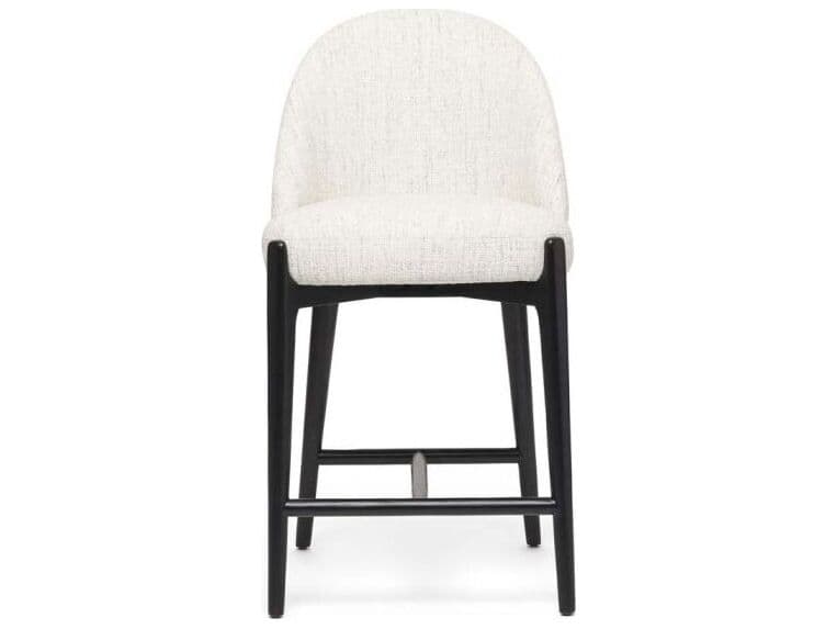 Interlude Home Oakley Counter Stool - Matte Black
