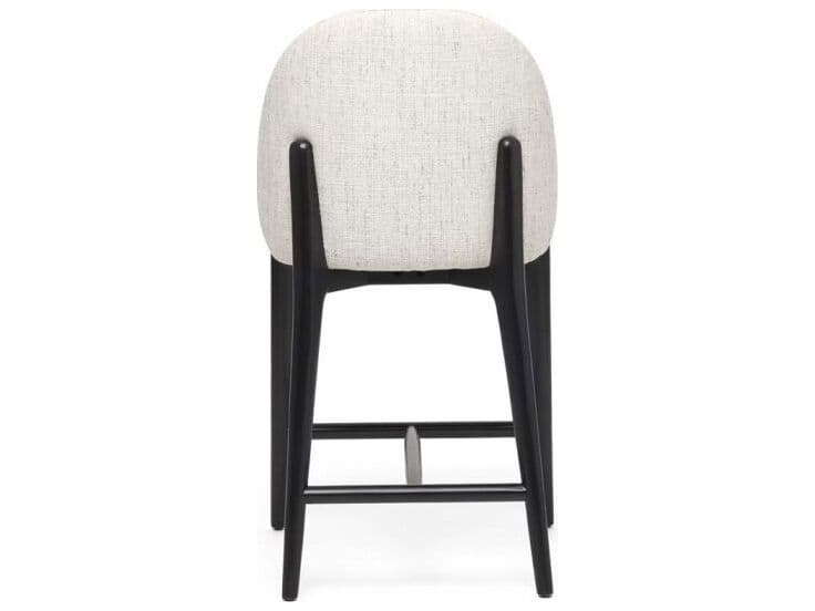 Interlude Home Oakley Counter Stool - Matte Black