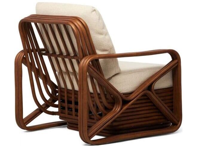 Interlude Home Flagler Lounge Chair - Antique Brown