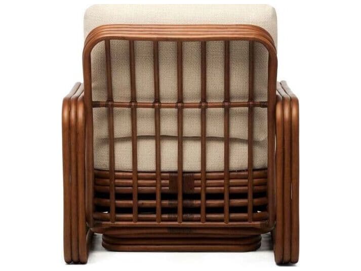 Interlude Home Flagler Lounge Chair - Antique Brown