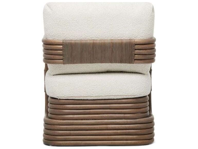 Interlude Home Orchid Lounge Chair - Grey