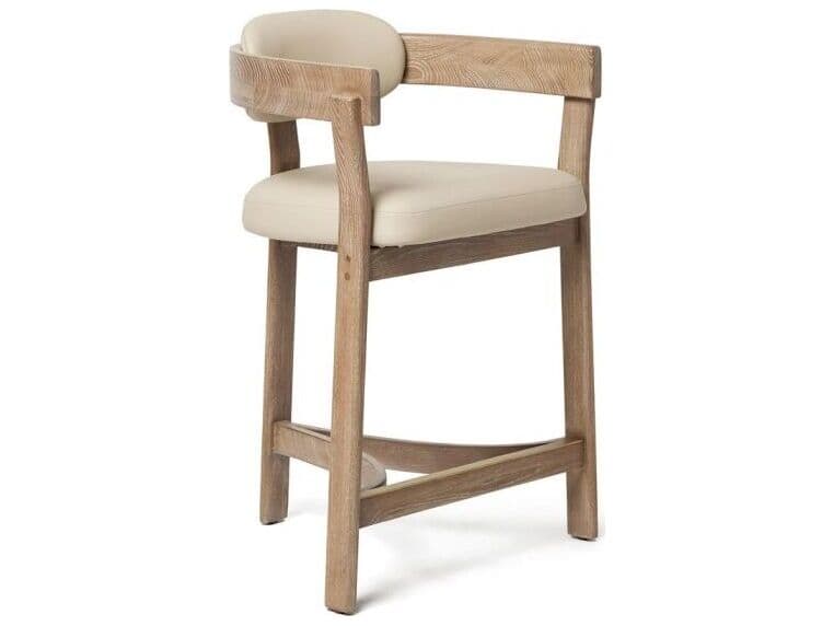 Interlude Home Granville Counter Stool - Autumn Brown
