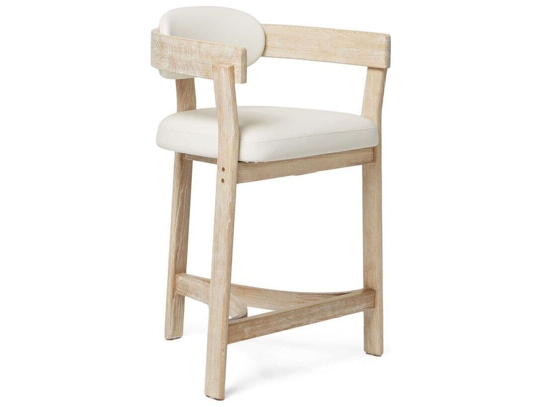 Interlude Home Granville Counter Stool - White Wash
