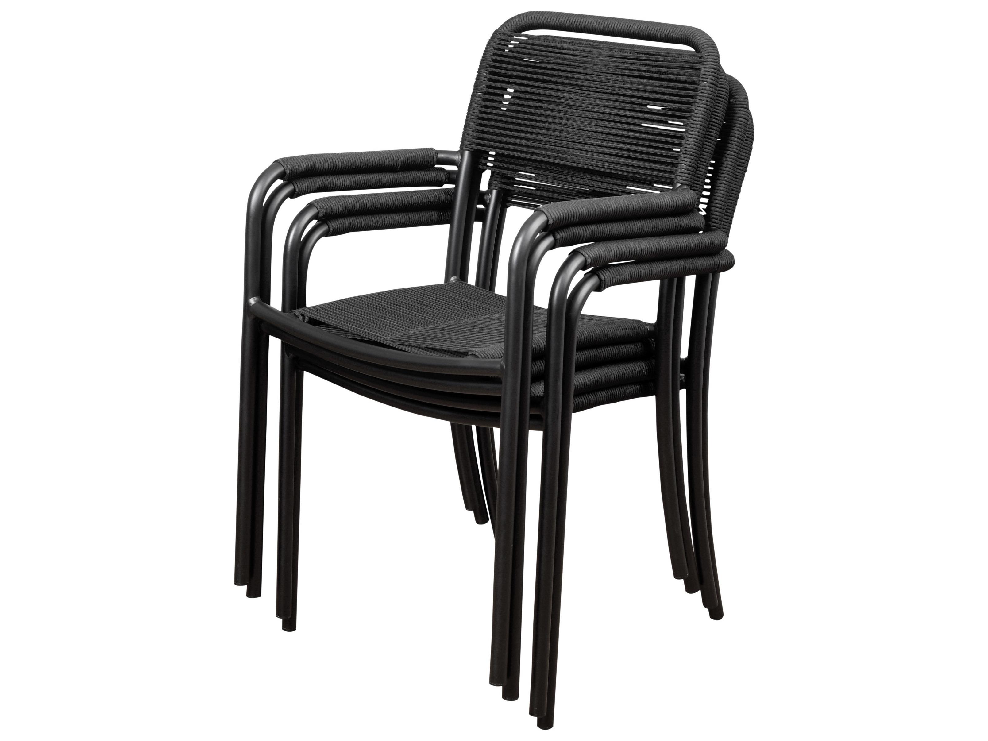 International Home Miami Atlantic Oosterdam 4 Piece Armchair Set