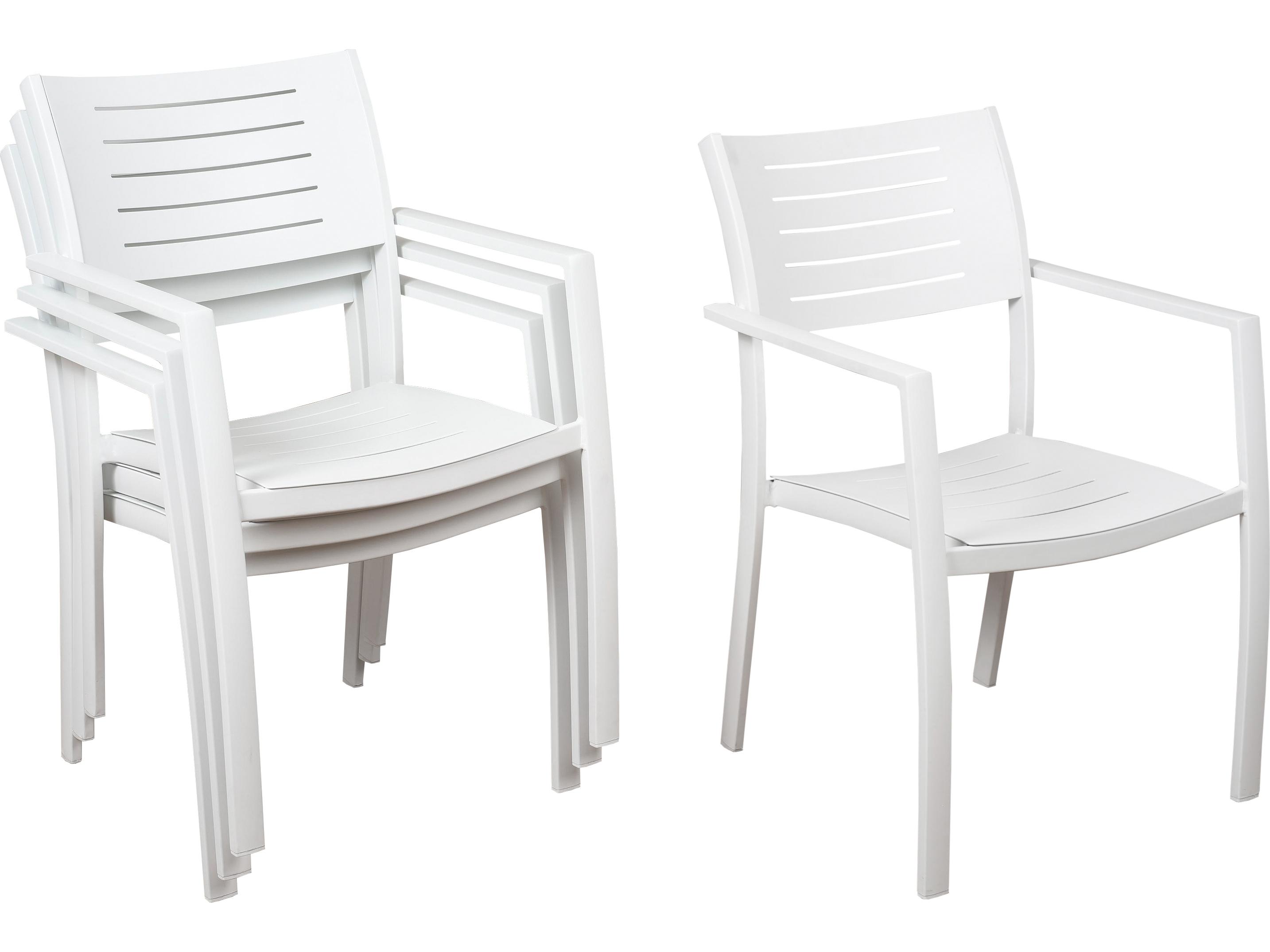 International Home Miami Atlantic Noordam 4 Piece Armchair Set