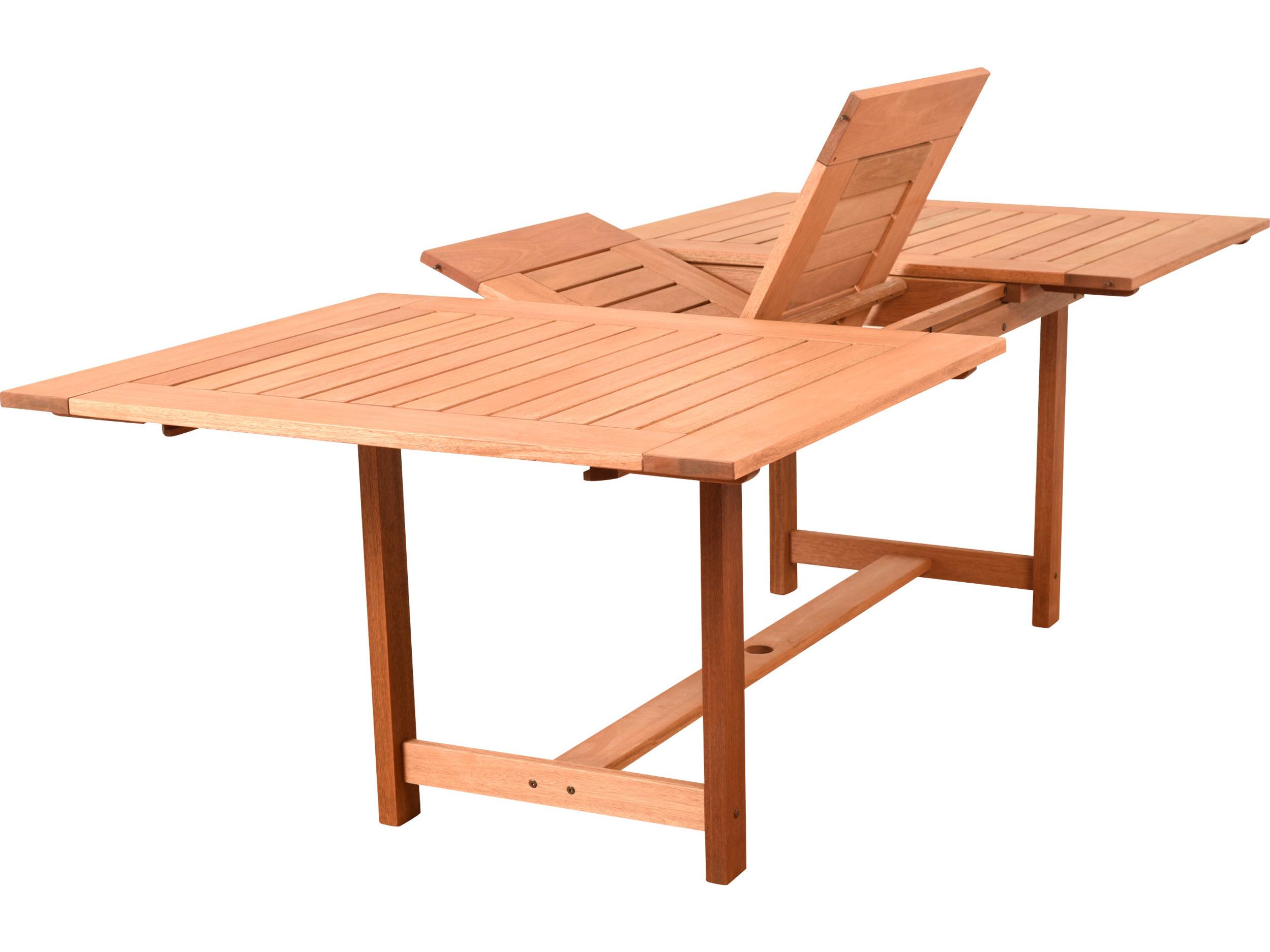 International Home Miami Amazonia Brandon 9 Piece Rectangular Patio Dining Set