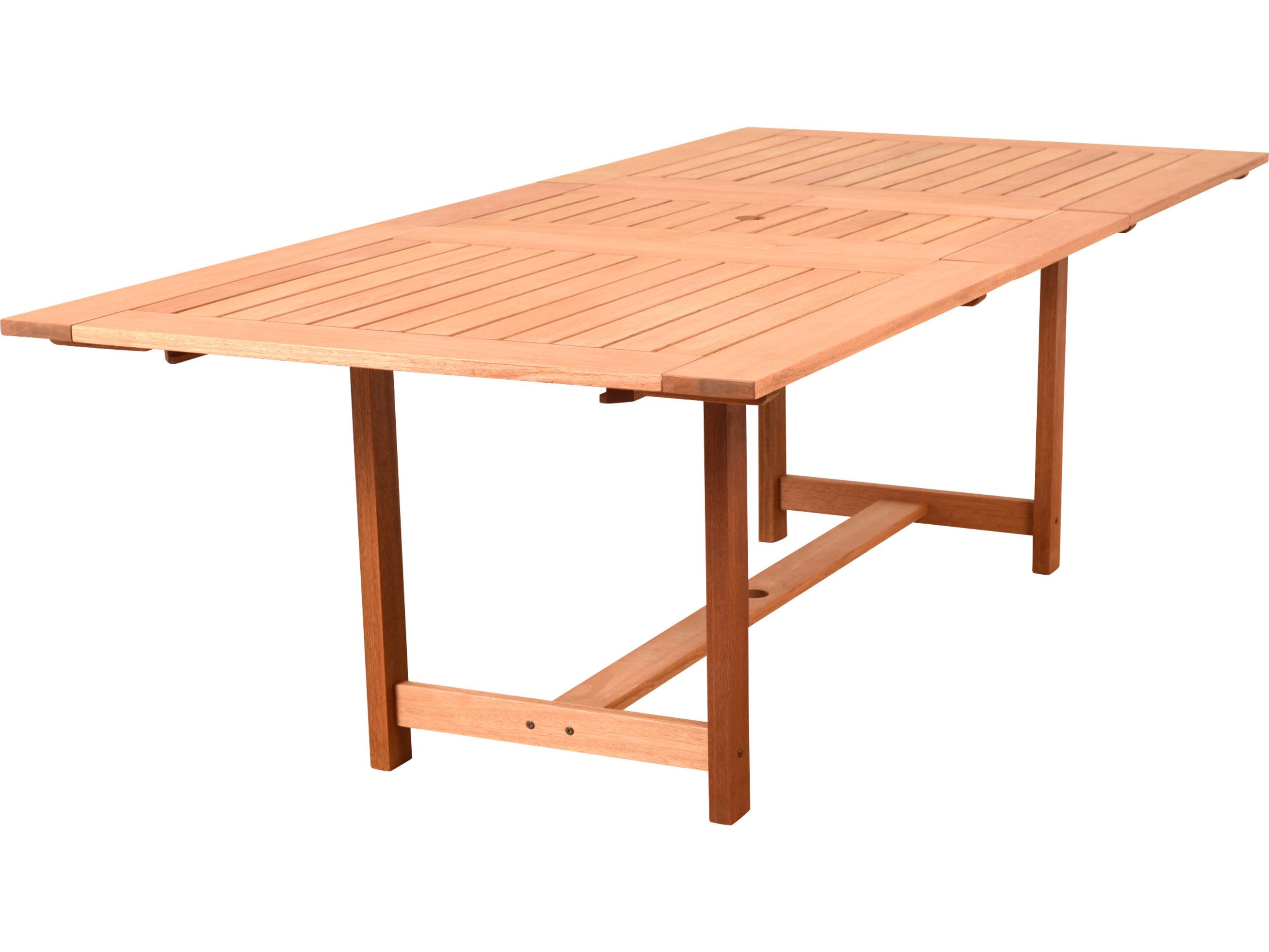 International Home Miami Amazonia Bristol 9 Piece Rectangular Outdoor Dining Set