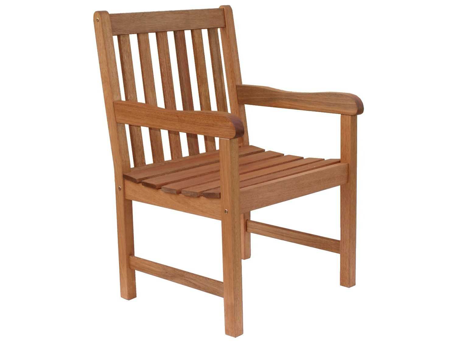 International Home Miami Amazonia Eucalyptus Five Piece Milano Bench Outdoor Dining Set