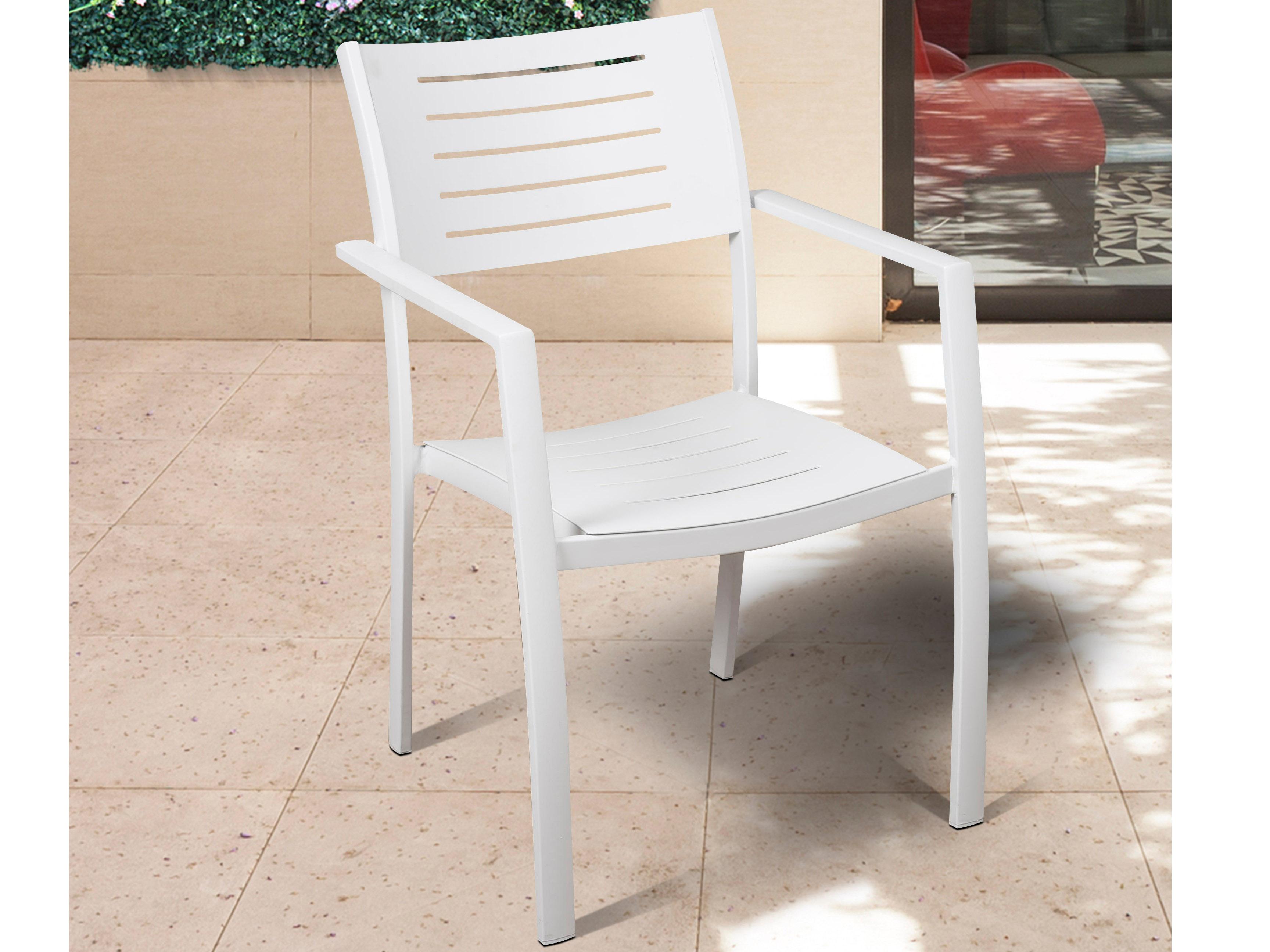 International Home Miami Atlantic Noordam 7 Piece Rectangular Outdoor Dining Set