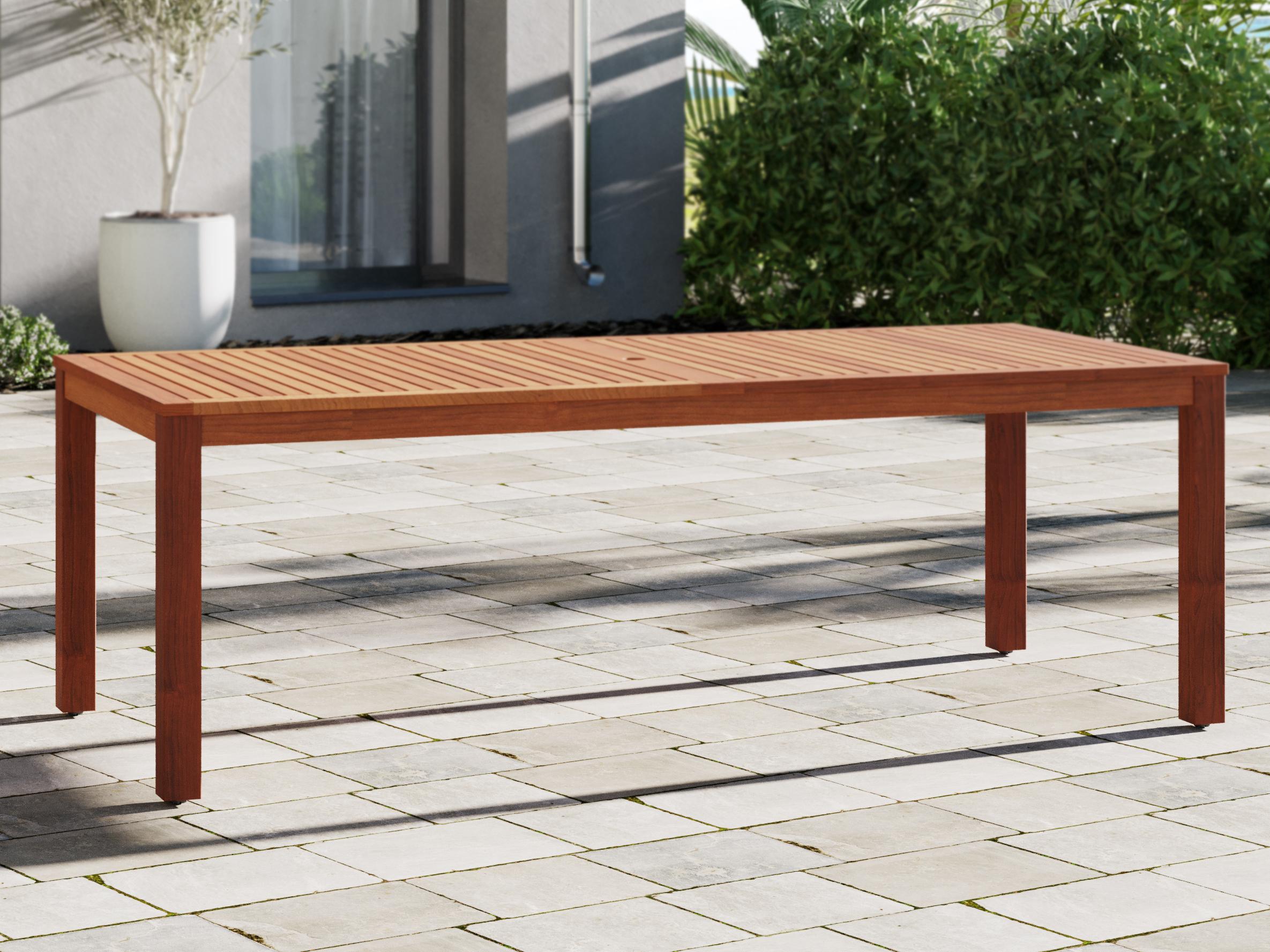 International Home Miami Amazonia Wood Outdoor Dining Set