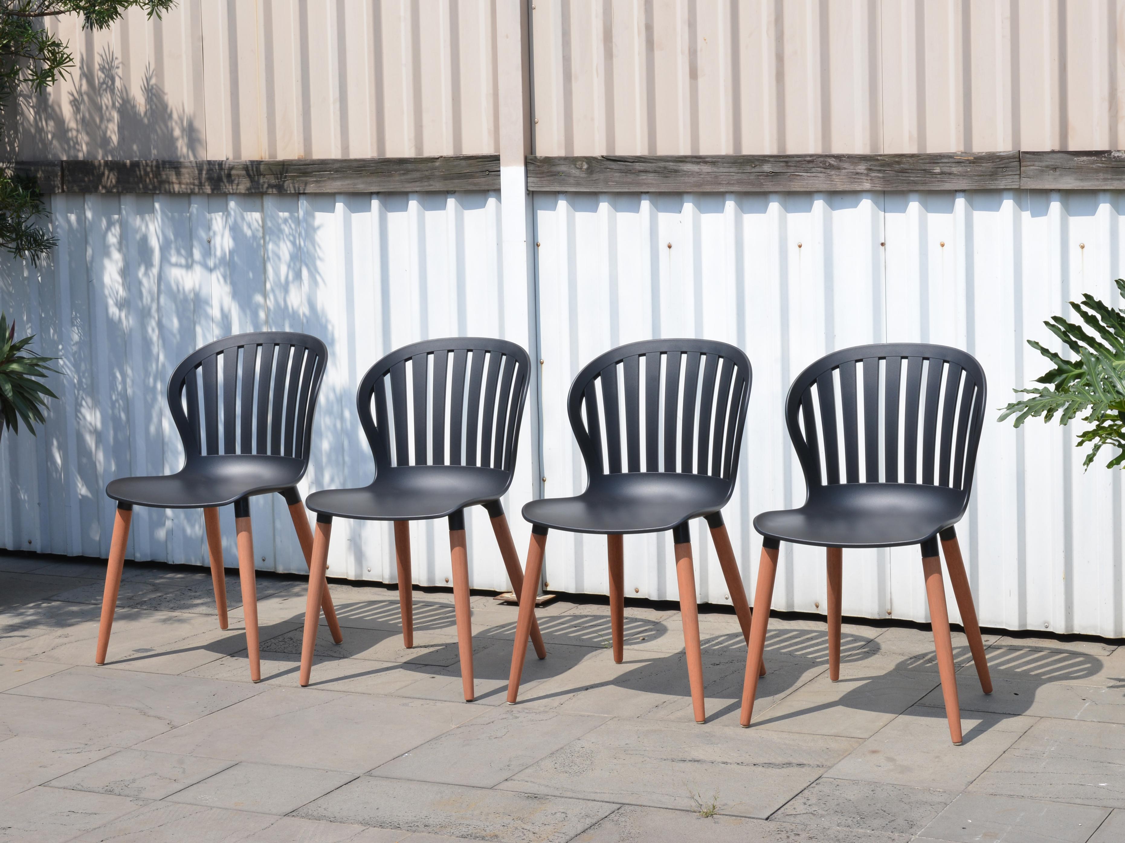 International Home Miami Amazonia Teak Outdoor Patio Dining Set