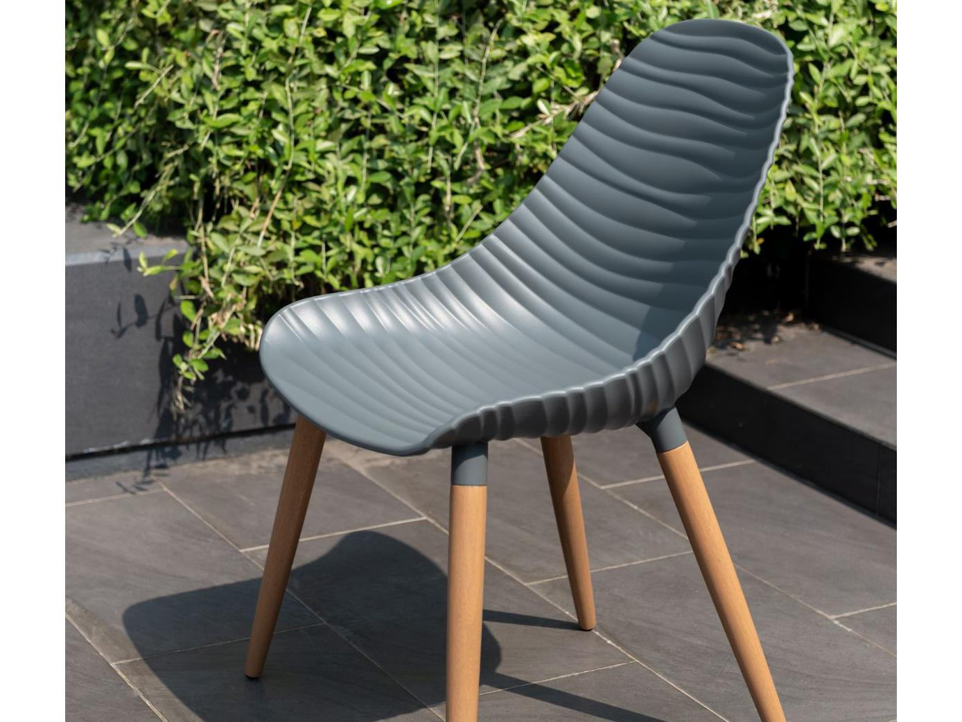 International Home Miami Amazonia Teak Patio Dining Set