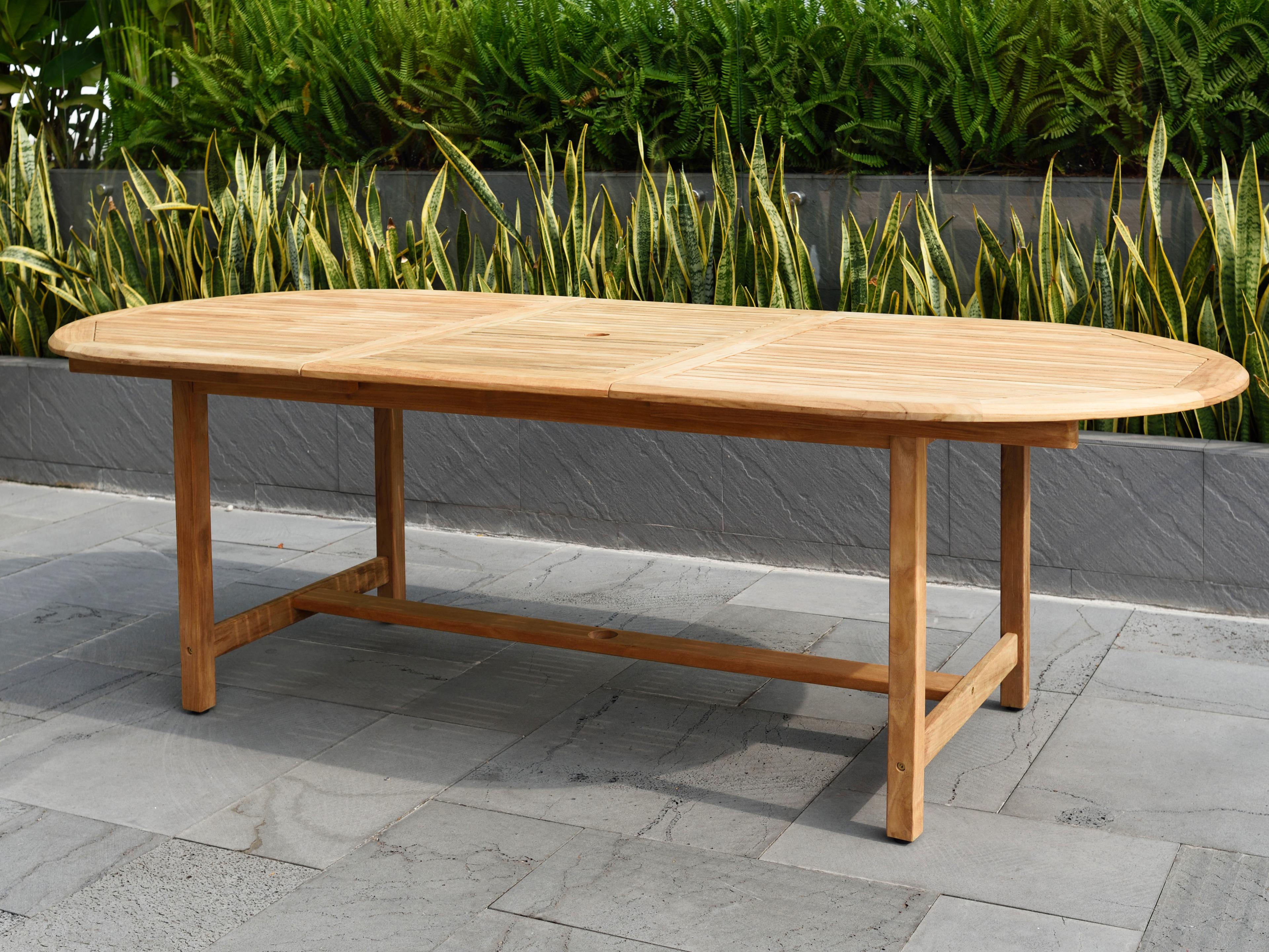 International Home Miami Amazonia Teak Outdoor Dining Set