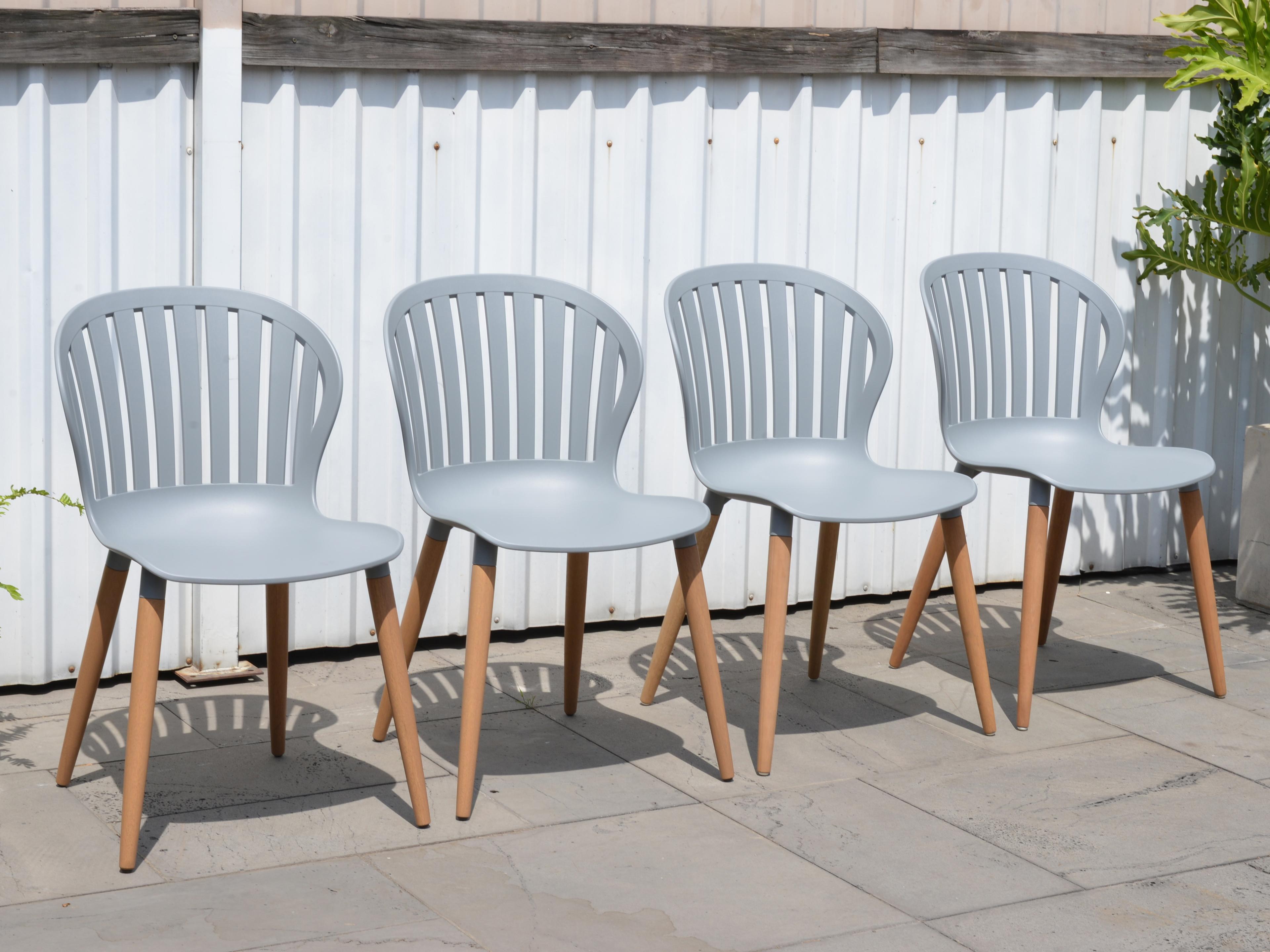 International Home Miami Amazonia Wood Outdoor Dining Set