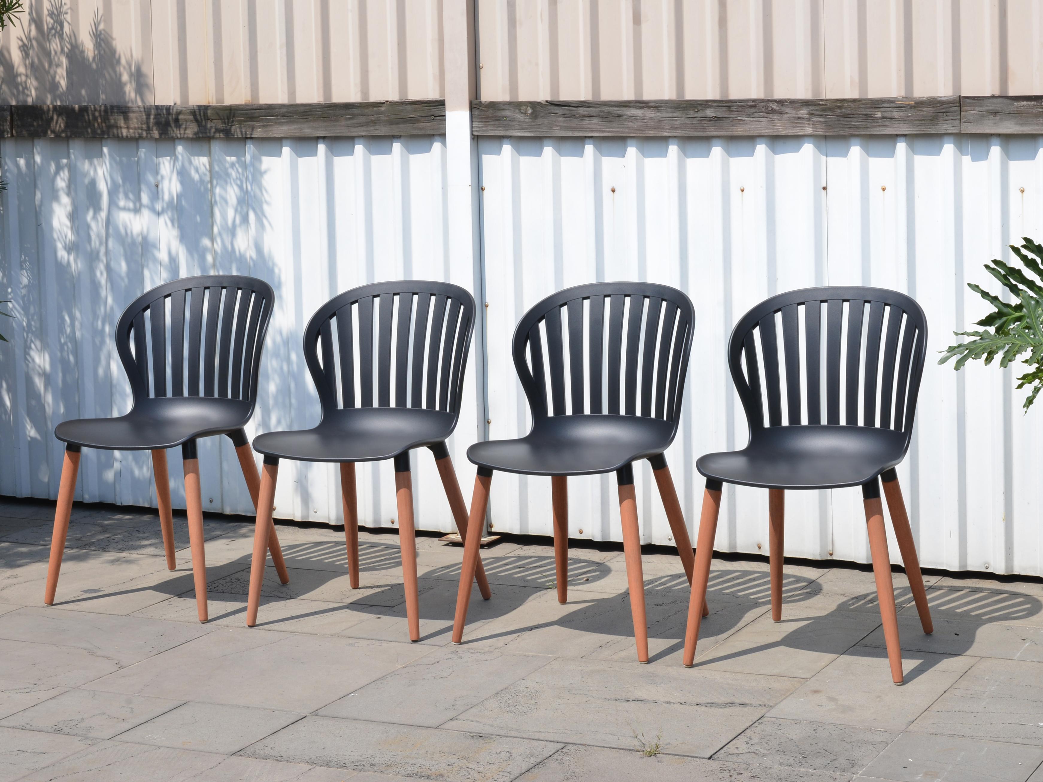 International Home Miami Amazonia Wood Patio Dining Set